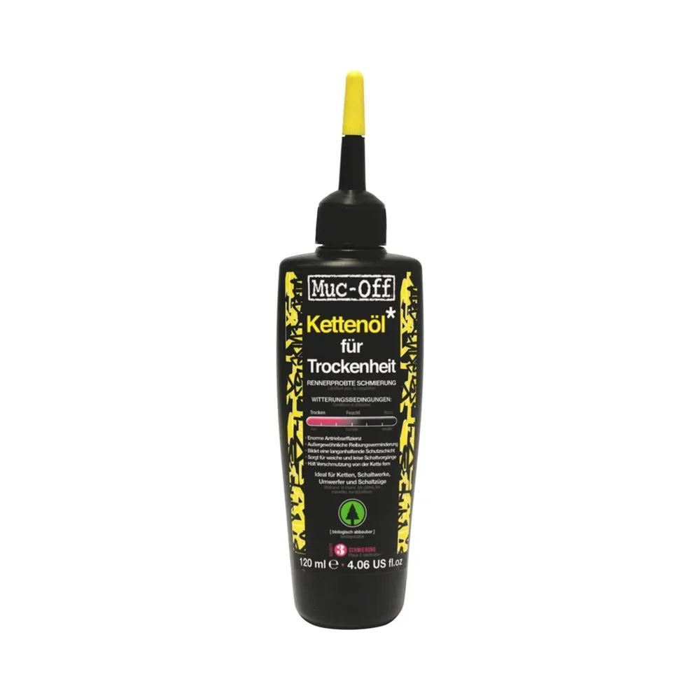 Muc-Off Dry Lube 120 ml Kettenöl Schwarz, Herren, Größe: ONE SIZE