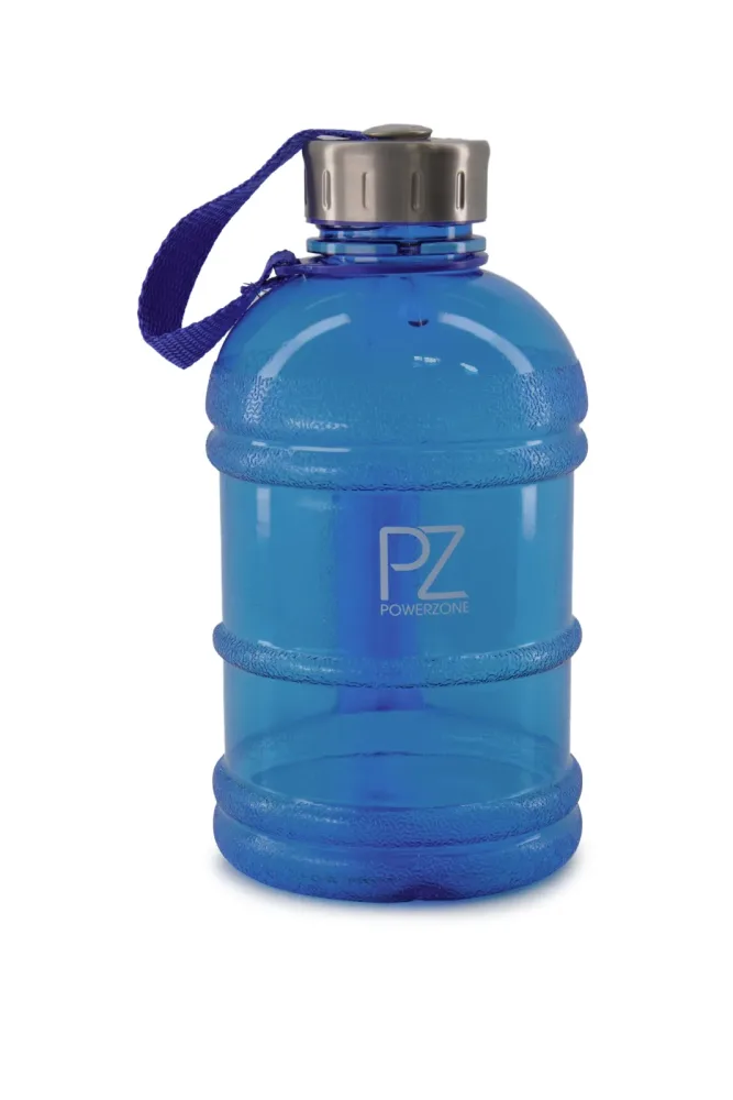 POWERZONE Gym 2.2 L Trinkflasche Blau, Herren, Größe: ONE SIZE