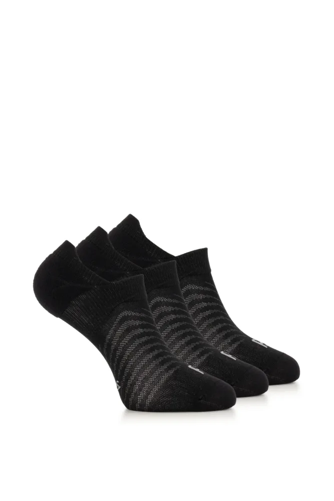 POWERZONE 3-Pack 35-42 Runningsocken Schwarz, , Größe: III
