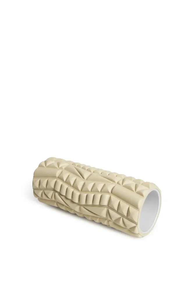 POWERZONE Eco Massage Faszienrolle Beige, Herren, Größe: ONE SIZE