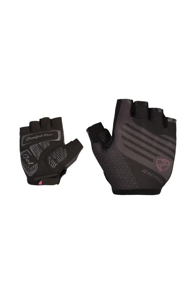 ziener Clarete Damen Bikehandschuh Schwarz, Damen, Größe: 6 1/2