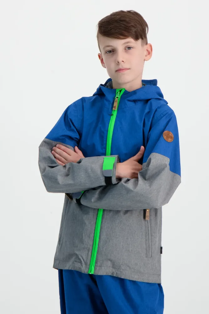 RUKKA Puki Kinder Regenjacke Blau, , Größe: 128