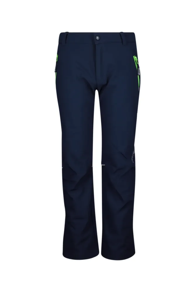 Trollkids Kids Fjell Kinder Softshellhose Blau, , Größe: 116