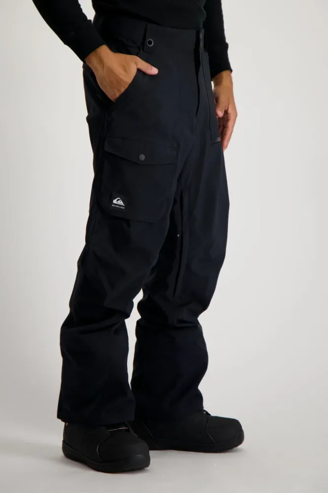 Quiksilver Utility Herren Ski-/Snowboardhose Schwarz, Herren, Größe: M