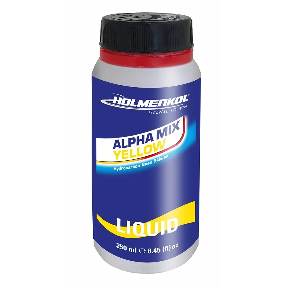 Holmenkol Alphamix Yellow Liquid Wachs Gelb, Herren, Größe: ONE SIZE