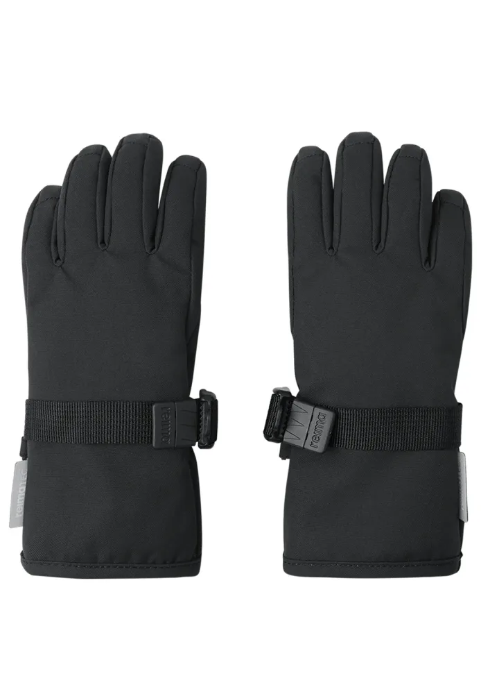 reima Tartu Kinder Skihandschuh Schwarz, , Größe: 6