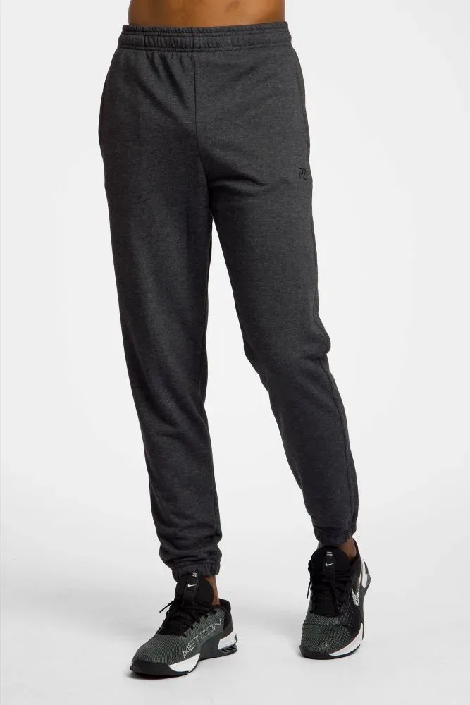 POWERZONE Herren Trainerhose Grau, Herren, Größe: XL