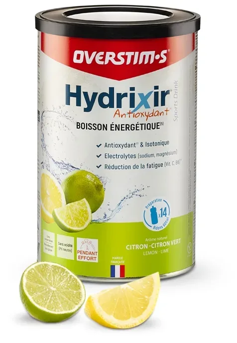 Overstim's Hydrixir Antioxydant Citron-Citron Vert 600 g Getränkepulver Grün, Herren, Größe: 0