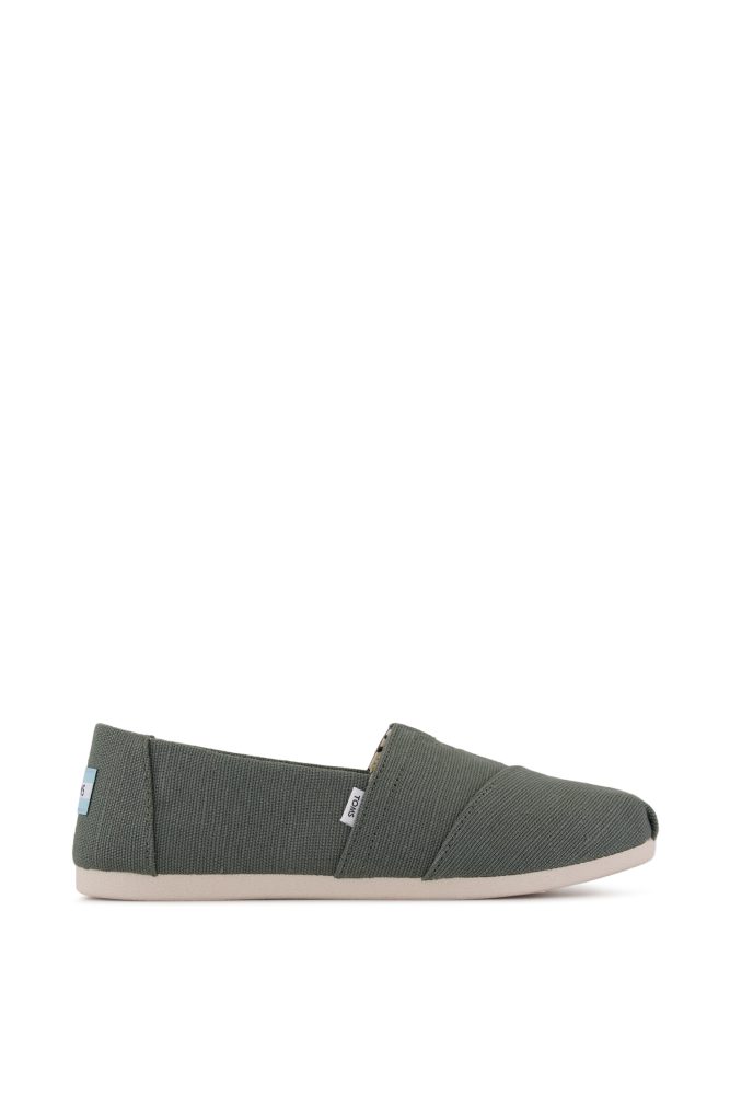 TOMS Alpargata Heritage Damen Espadrilles Grün, Damen, Größe: 36