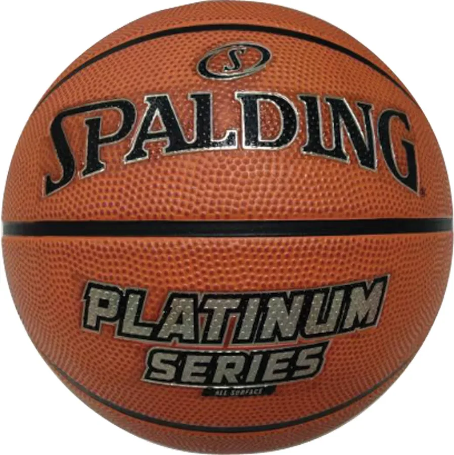 Spalding Platinum Outdoor Basketball Braun, Herren, Größe: 7