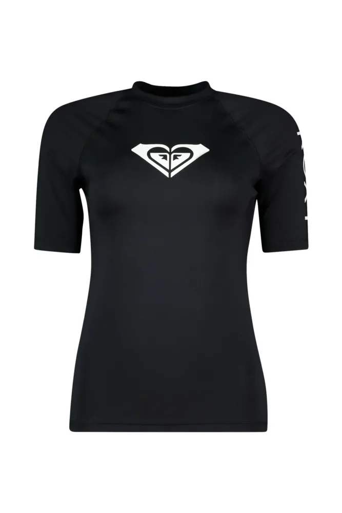 Roxy Whole Hearted 50+ Damen Lycra Shirt Schwarz, Damen, Größe: S