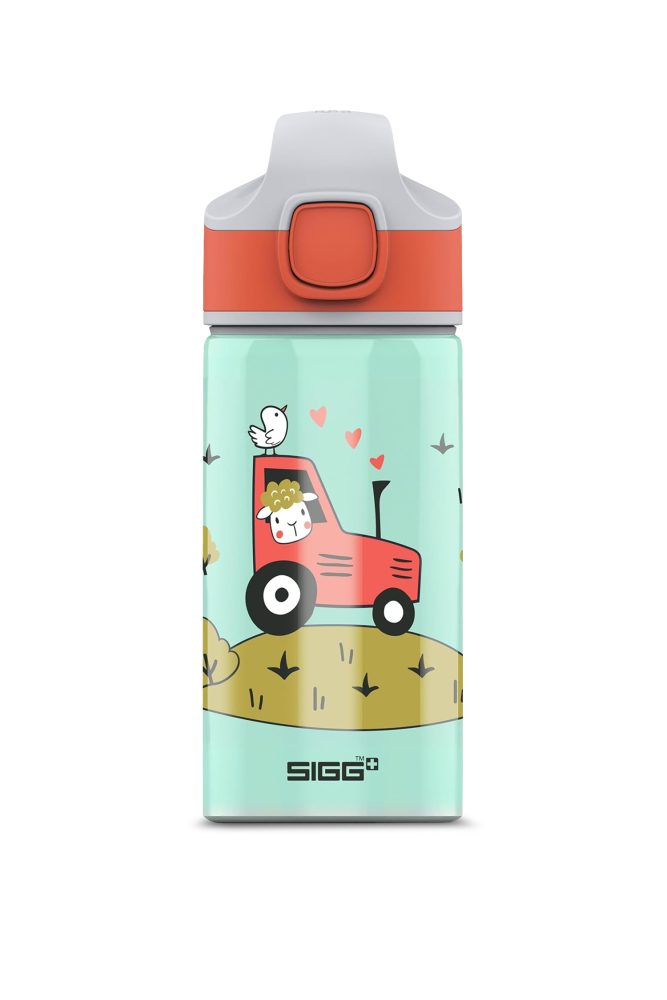 Sigg Miracle Alu 400 ml Kinder Trinkflasche Rot, , Größe: ONE SIZE