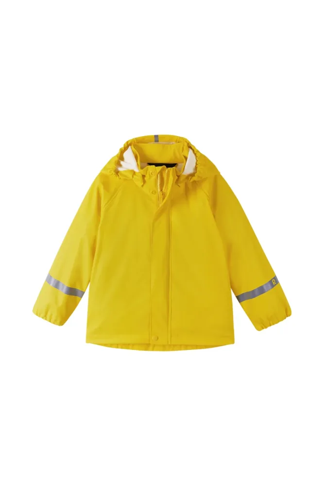 reima Lampi Mini Kinder Regenjacke Gelb, , Größe: 116
