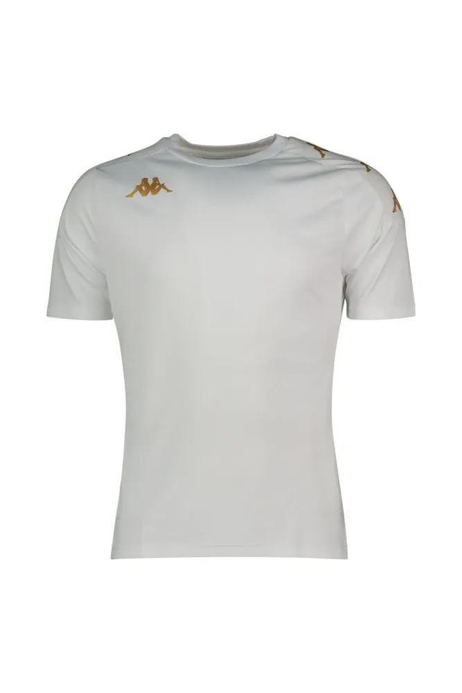 Kappa Gianto Herren T-Shirt Weiss, Herren, Größe: M