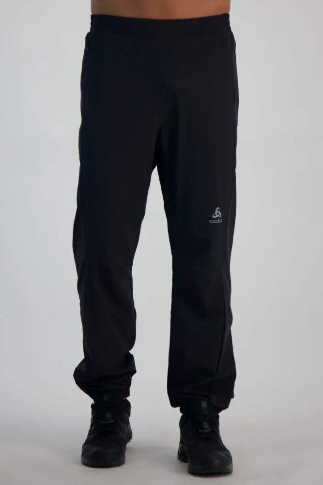 Odlo Windbreaker Langlaufhose für Herren - Skilanglauf - schwarz, L