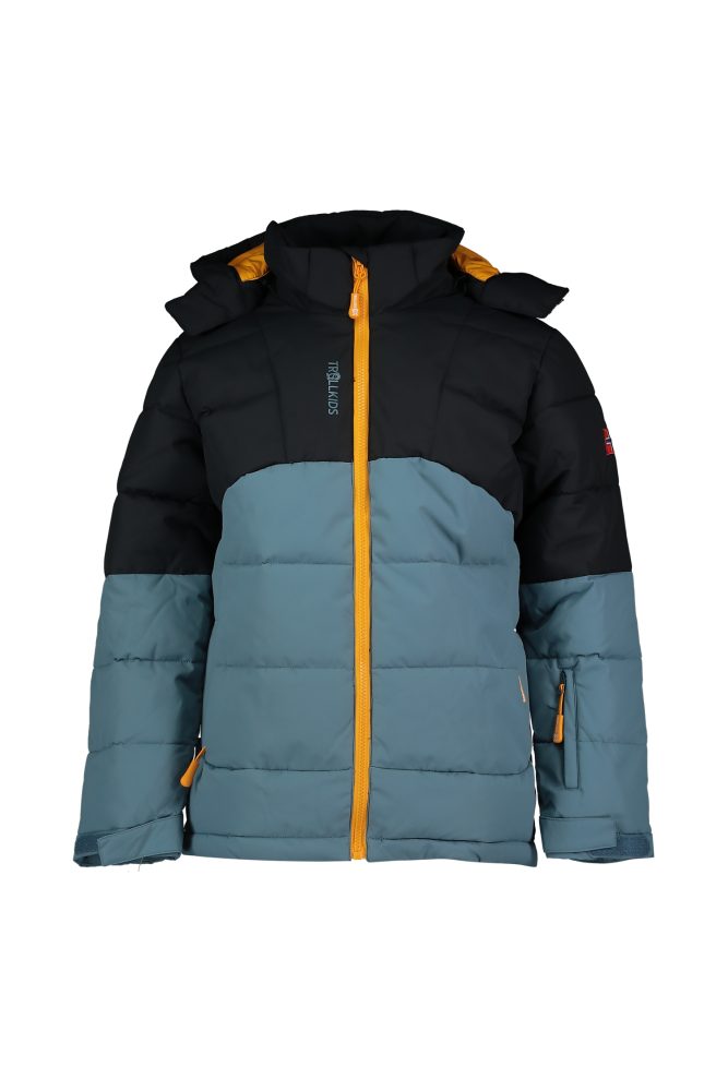 Trollkids Gryllefjord Kinder Winterjacke Blau, , Größe: 140