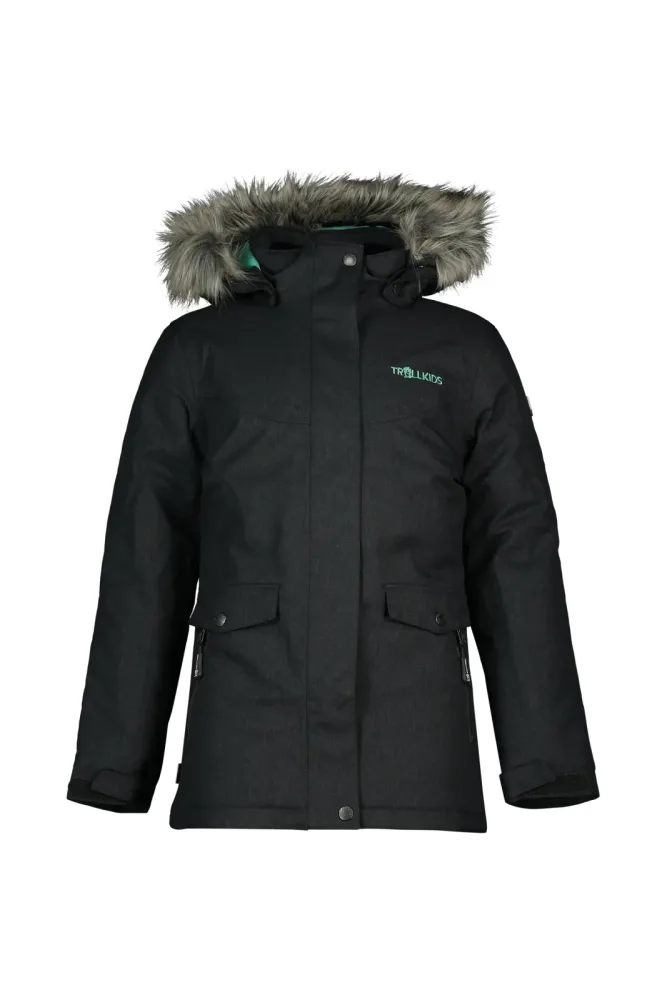 Trollkids Oslo XT Mädchen Parka Grau, , Größe: 128