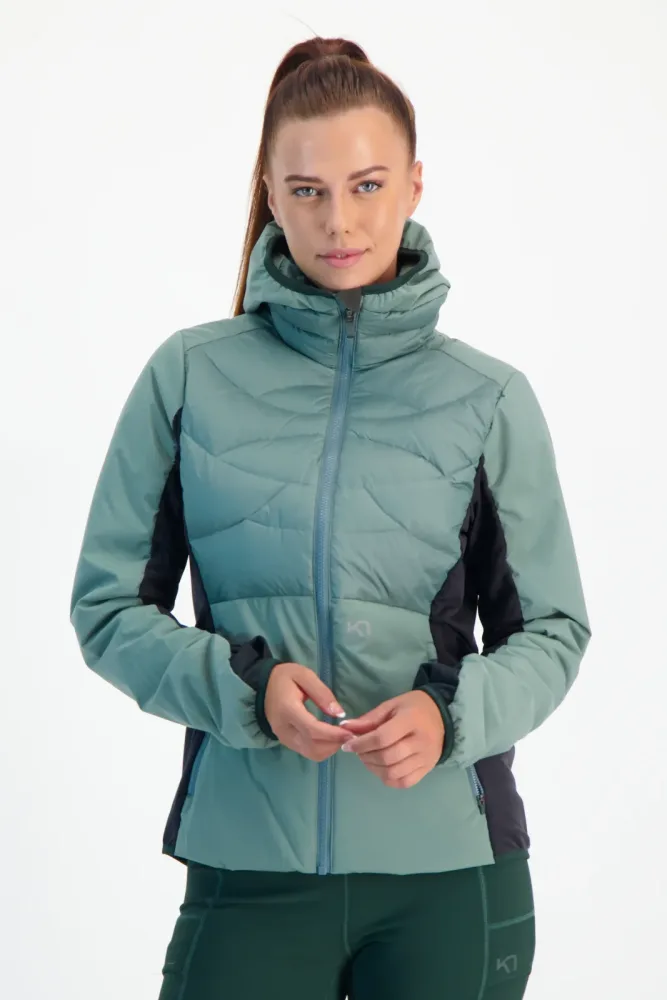 Kari Traa Tirill Thermal Damen Langlaufjacke Grün, Damen, Größe: S