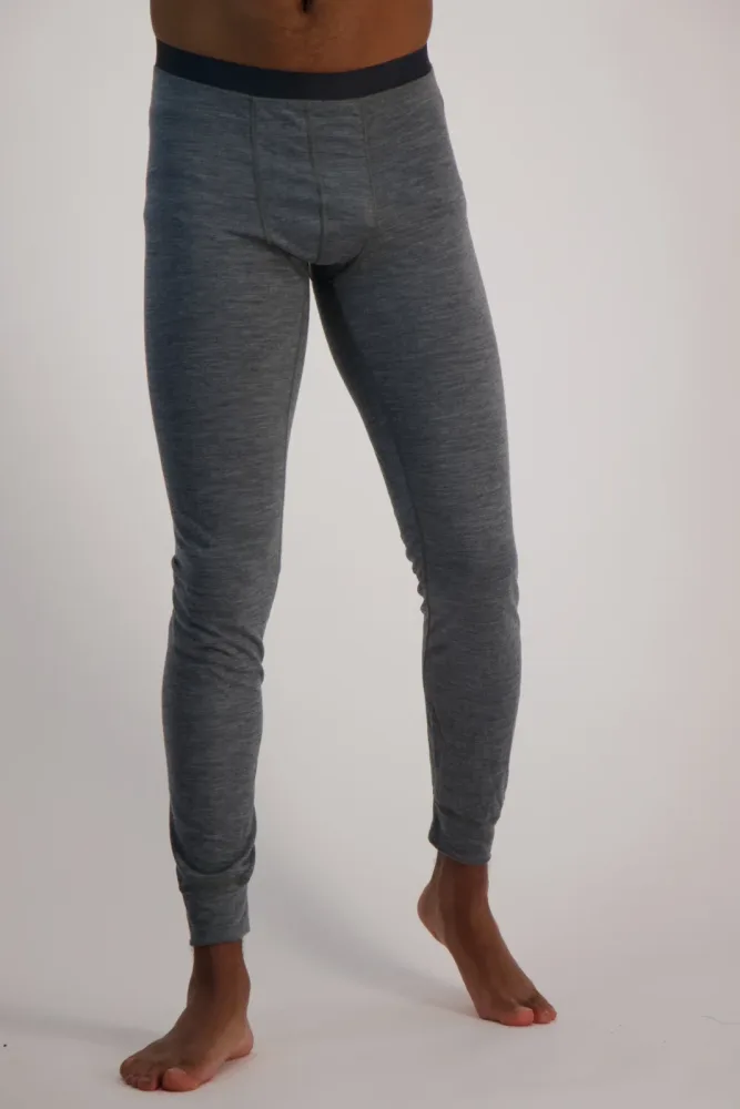 Odlo Merino 200 Base Layer Tights für Herren - Wandern, Ski & Snow - grau, XL