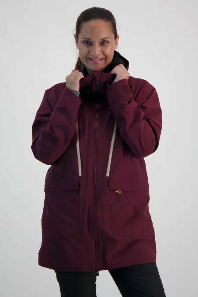 ziener Thala Damen Freeridejacke Rot, Damen, Größe: 40