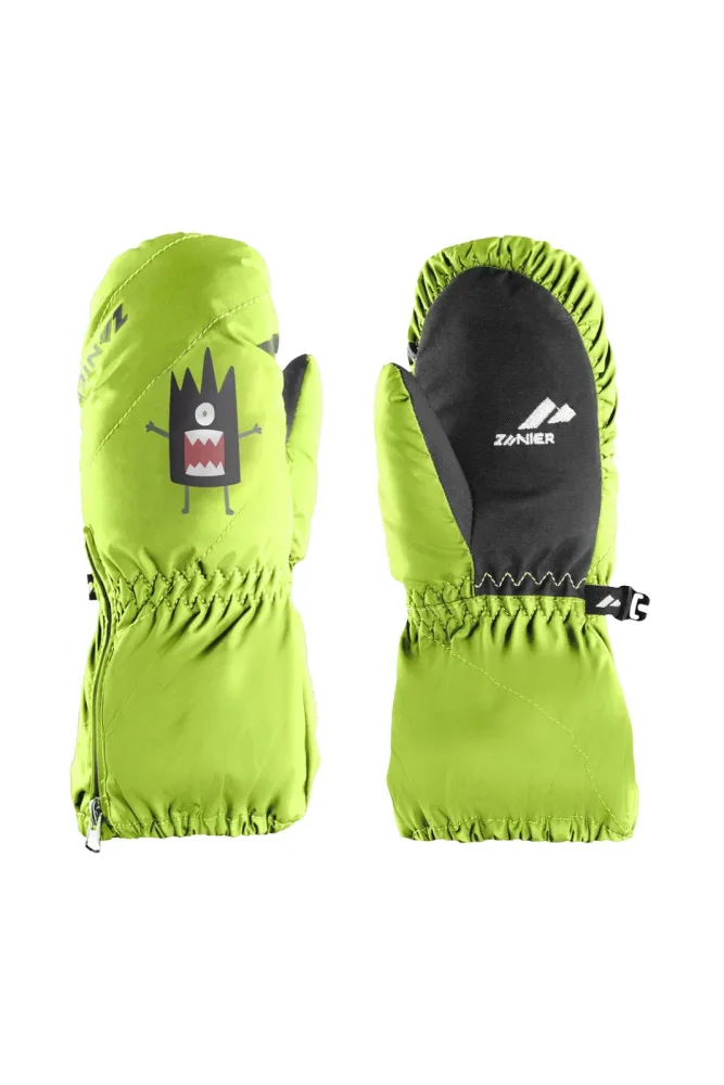 ZANIER Monster.STX Kleinkind Fausthandschuh Grün, , Größe: 3