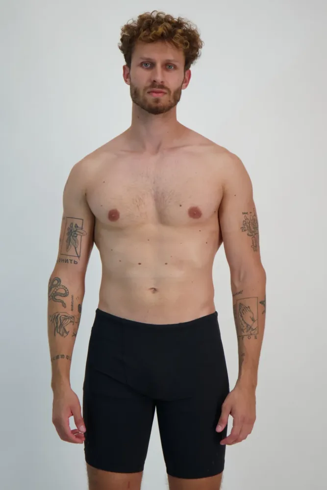 POWERZONE Jammer Herren Badehose Schwarz, Herren, Größe: XXL