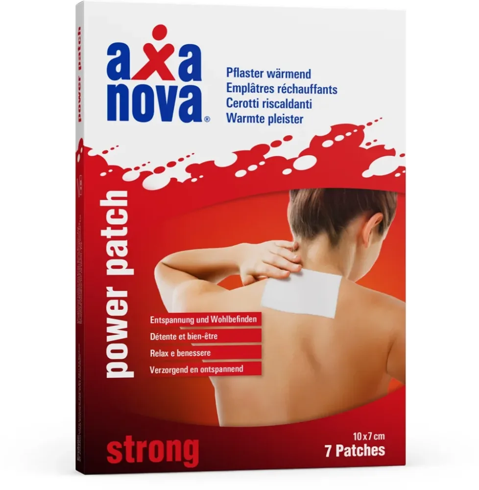 Axanova Power Patch Wärmepflaster Rot, Herren, Größe: 0