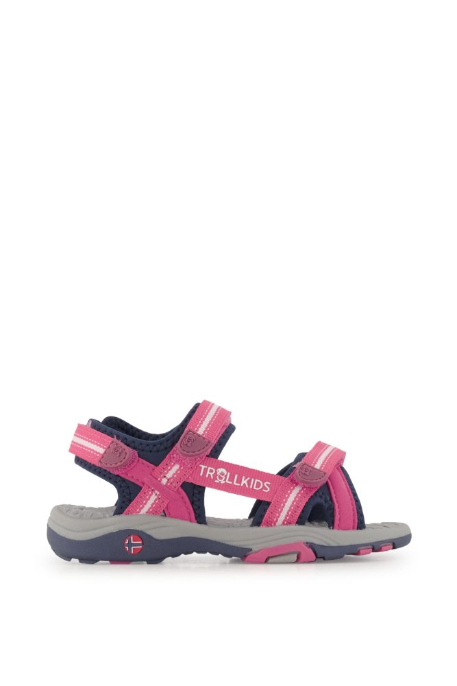 TROLLKIDS Preikestolen Sandalen Mädchen pink/blau 2021 EU 38 Freizeit Sandalen