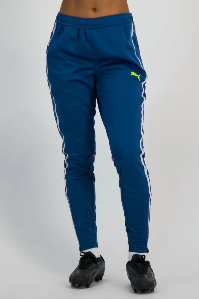 PUMA individualBLAZE Damen Trainerhose Blau, Damen, Größe: S