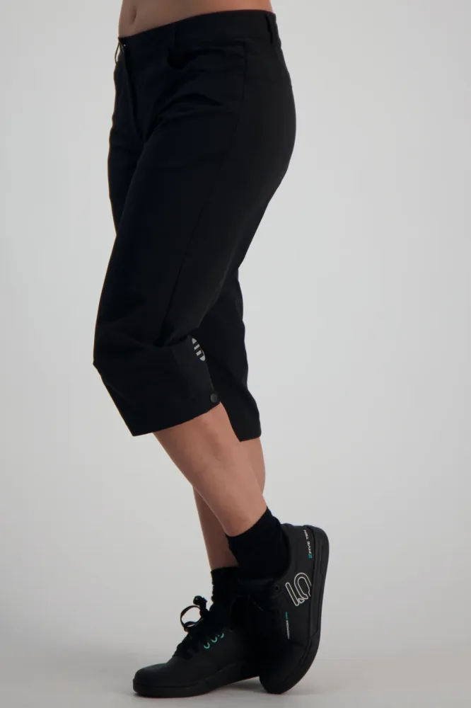 Stoke Salta Damen 3/4 Bikehose Schwarz, Damen, Größe: XL