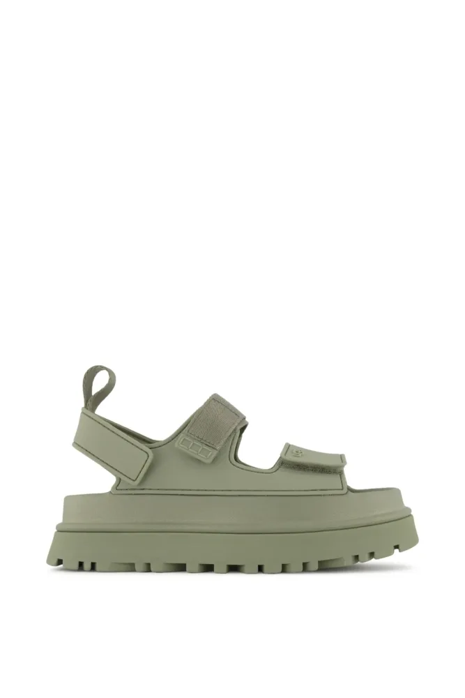 UGG Goldenglow Damen Sandale Grün, Damen, Größe: 9