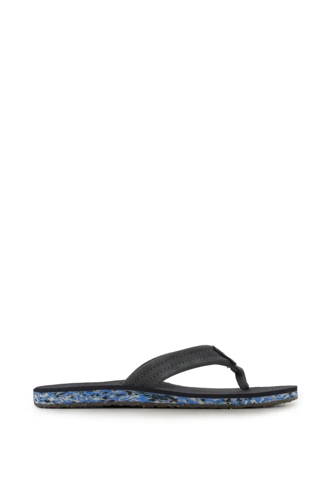 Quiksilver Carver Suede Recycled Herren Flip Flop Grau, Herren, Größe: 42