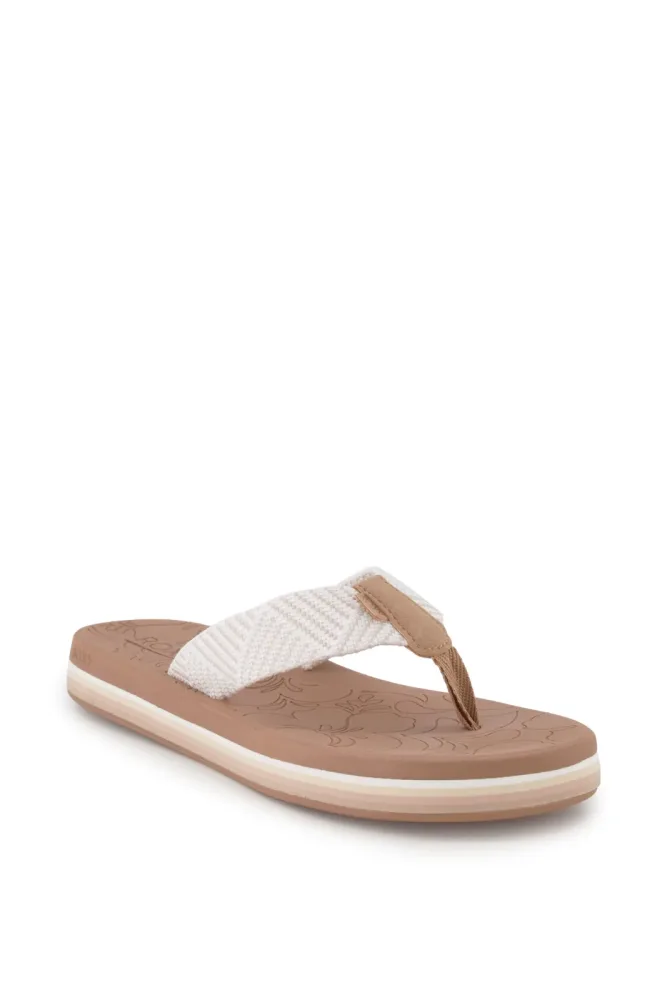 Roxy Colbee Hi Damen Flip Flop Beige, Damen, Größe: 39