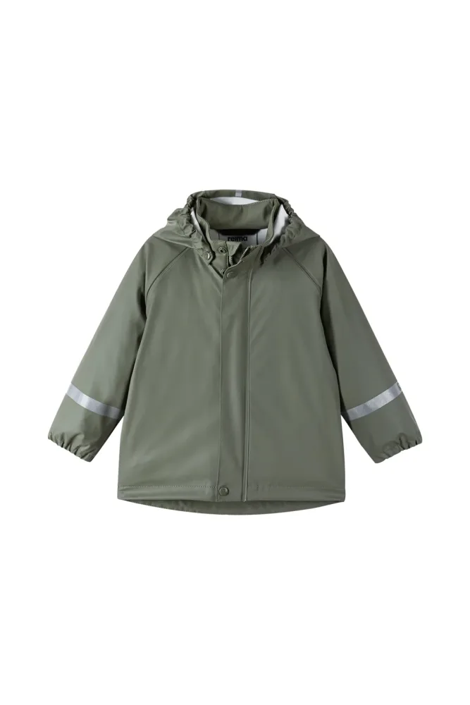 reima Lampi Mini Kinder Regenjacke Grau, , Größe: 116