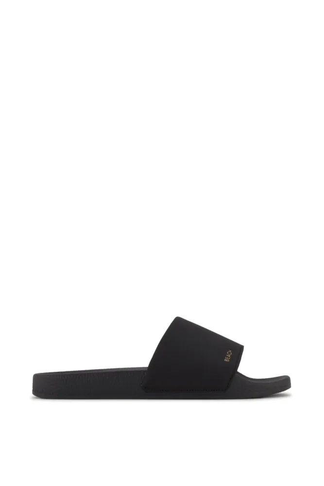 BEACH MOUNTAIN DLX Herren Slipper Schwarz, Herren, Größe: 41