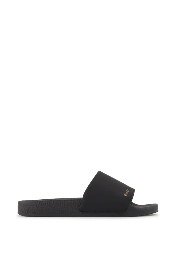 BEACH MOUNTAIN DLX Damen Slipper Schwarz, Damen, Größe: 38