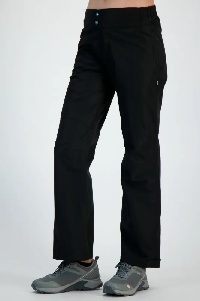 RUKKA Silvia Damen Regenhose Schwarz, Damen, Größe: 46