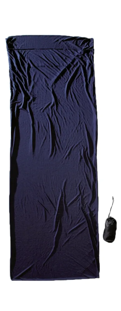 Cocoon TravelSheet CoolMax® Hüttenschlafsack Blau, Herren, Größe: 0