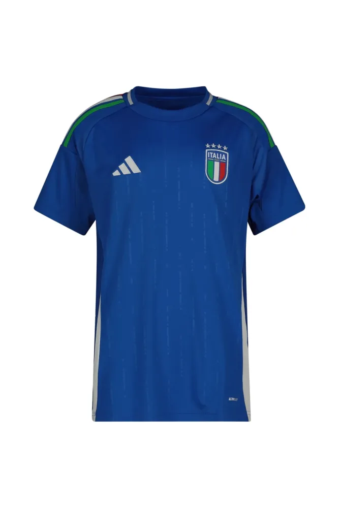 adidas Italien Home Replica Damen Fussballtrikot EM 2024 Blau, Damen, Größe: L