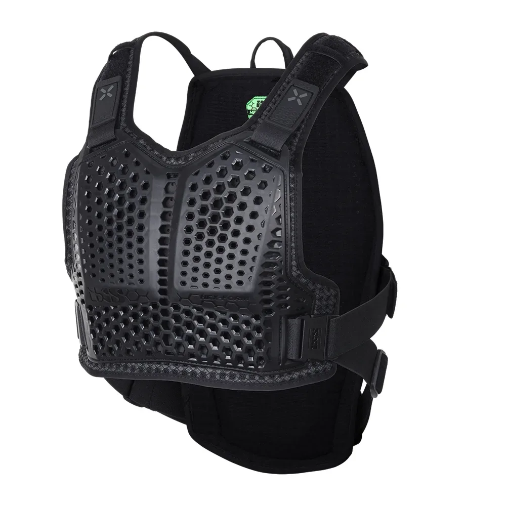 IXS Hex pull-over Oberkörperschutz Schwarz, Herren, Größe: YOUTH