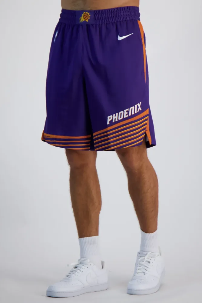 Nike Phoenix Suns Icon Edition Herren Basketballshort Lila, Herren, Größe: L