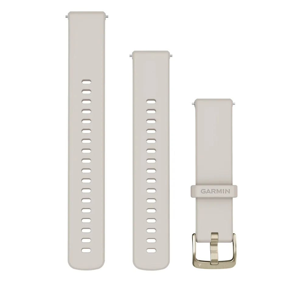 GARMIN Venu 3S - Schnellwechsel-Armband (Elfenbein/Softgold)