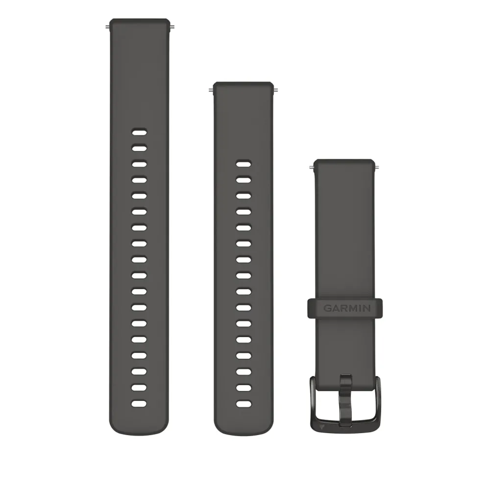 GARMIN 18 mm Uhrenarmband Grau, Herren, Größe: 0