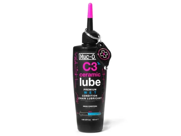 Muc-Off C3 Wet Ceramic Lube 120 ml Kettenschmiermittel Schwarz, Herren, Größe: ONE SIZE