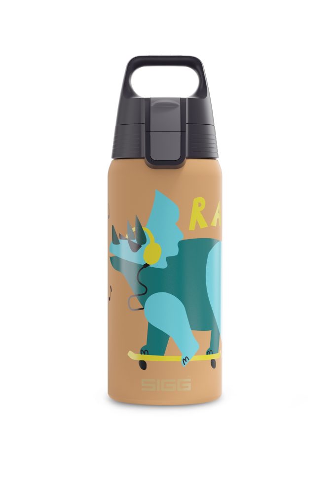 Sigg Shield Therm One 500 ml Kinder Trinkflasche Braun, , Größe: ONE SIZE