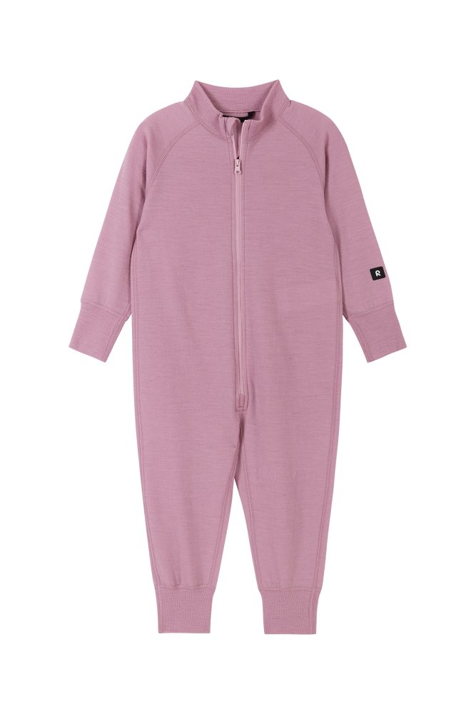 reima Parvin Merino Kleinkind Fleeceoverall Rosa, , Größe: 92