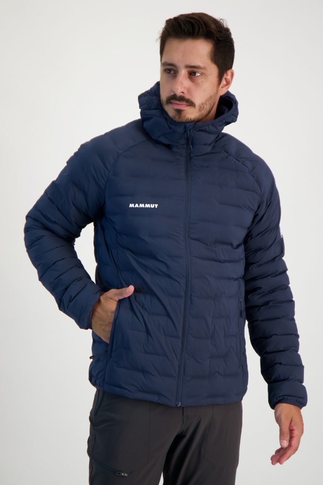 MAMMUT Sender Hooded Herren Outdoorjacke Blau, Herren, Größe: XXL