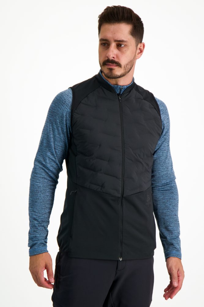 Odlo Zeroweight Insulator Laufweste für Herren - Skilanglauf, Running - schwarz, S