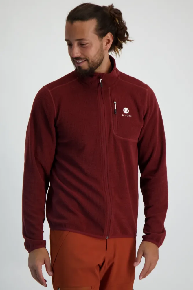 46 NORD Herren Midlayer Rot, Herren, Größe: XS