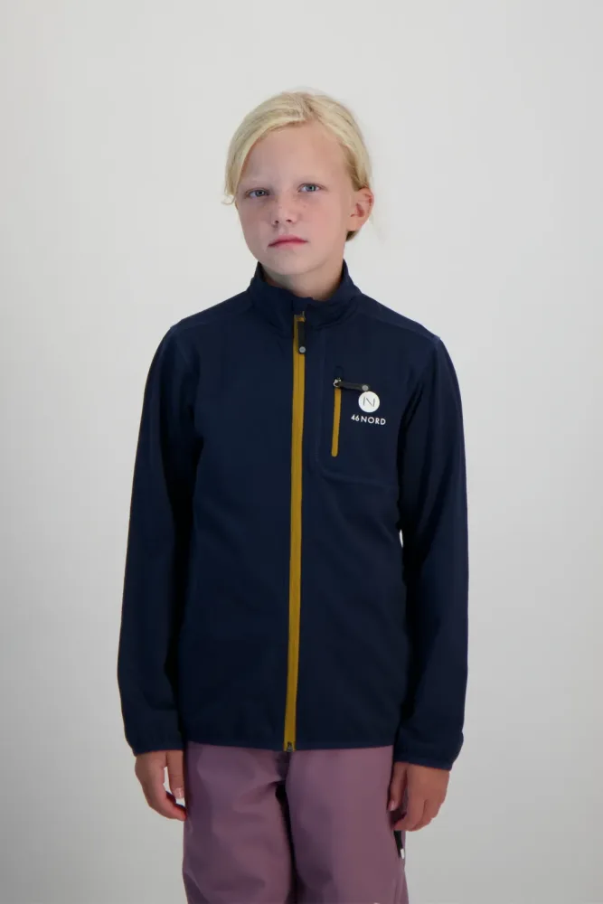 46 NORD Kinder Midlayer Blau, , Größe: 116